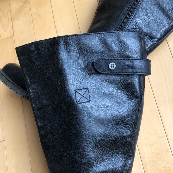 Naturalizer, Women’s Size 6W, Black Leather Comfort Winter Boots, GUC - Picture 10 of 13